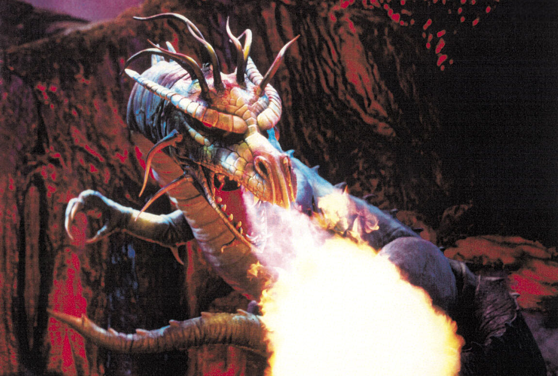 Morgana, MGM Grand's famous fire-breathing dragon animatronic attraction built by Advanced Animations